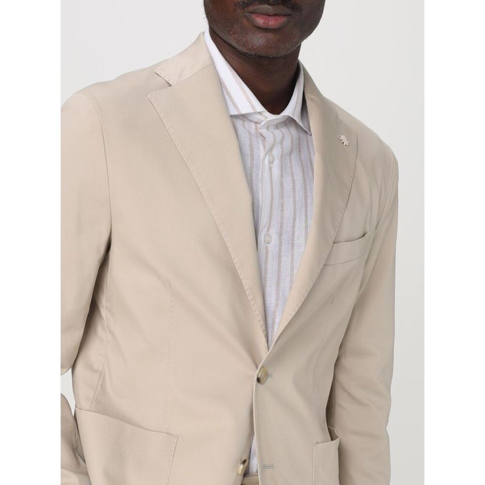 Manuel Ritz Jacket Men Beige - Picture 4 of 4